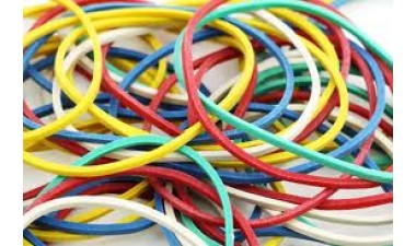 Colored rubber band